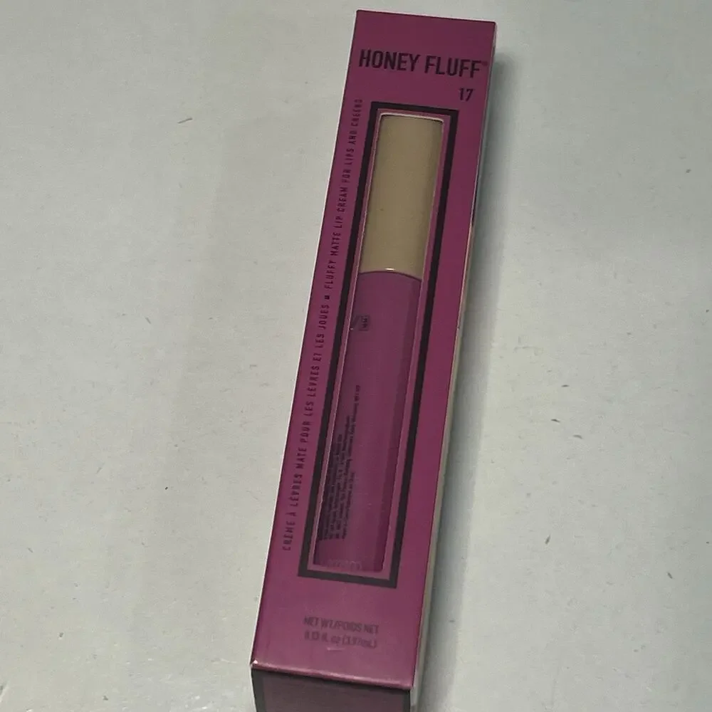 Jason Wu Beauty Honey Fluff Fluffy Matte Lip Cream PERFECT BLOOM 17 0.13 oz NIB